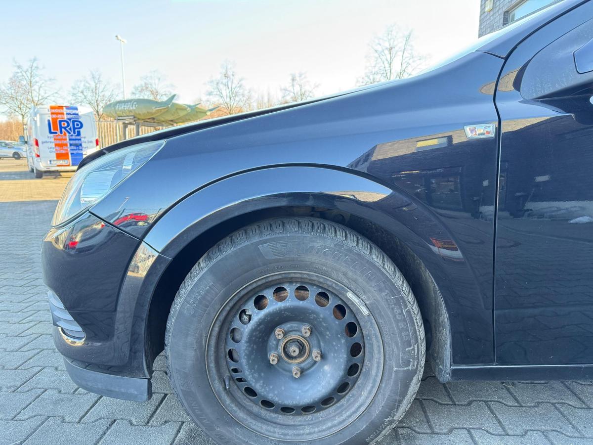 Opel AStra H GTC original Kotfl&uuml;gel links Z20R Saphirschwarz Metallic BJ09